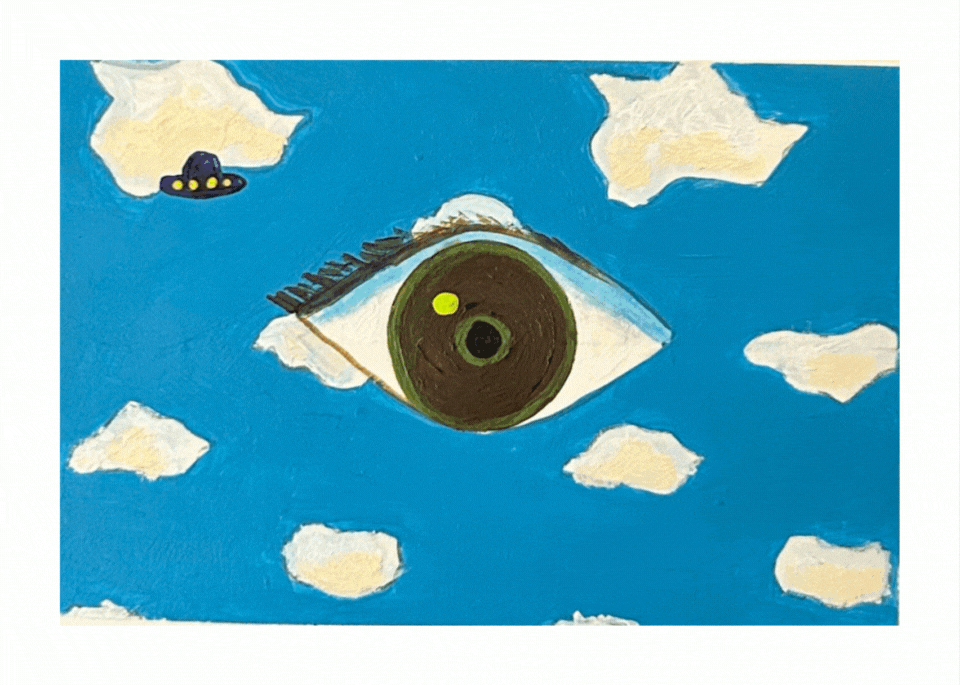 Don't Blink, You'll Miss It animated ACEO