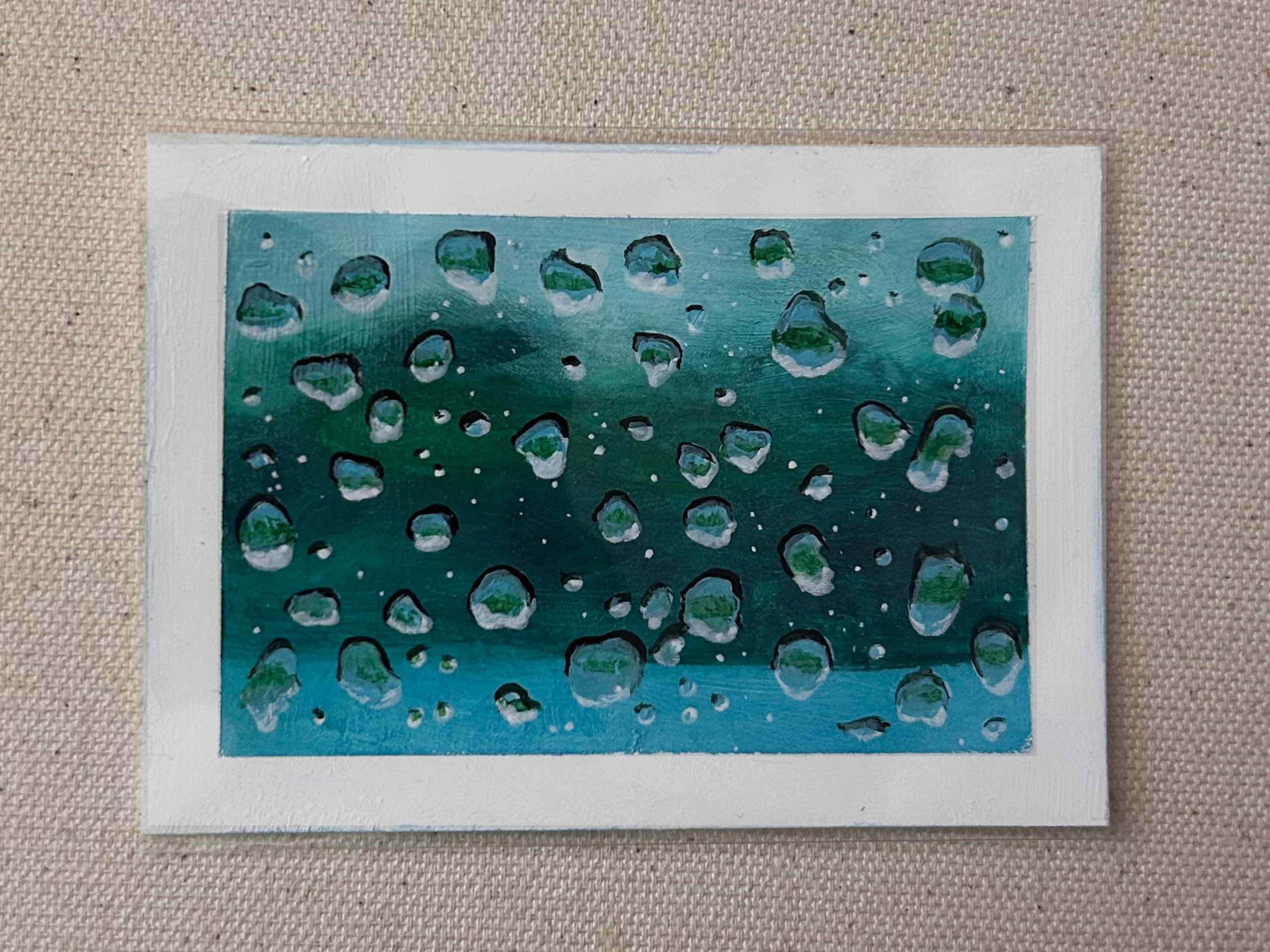 Raindrop study