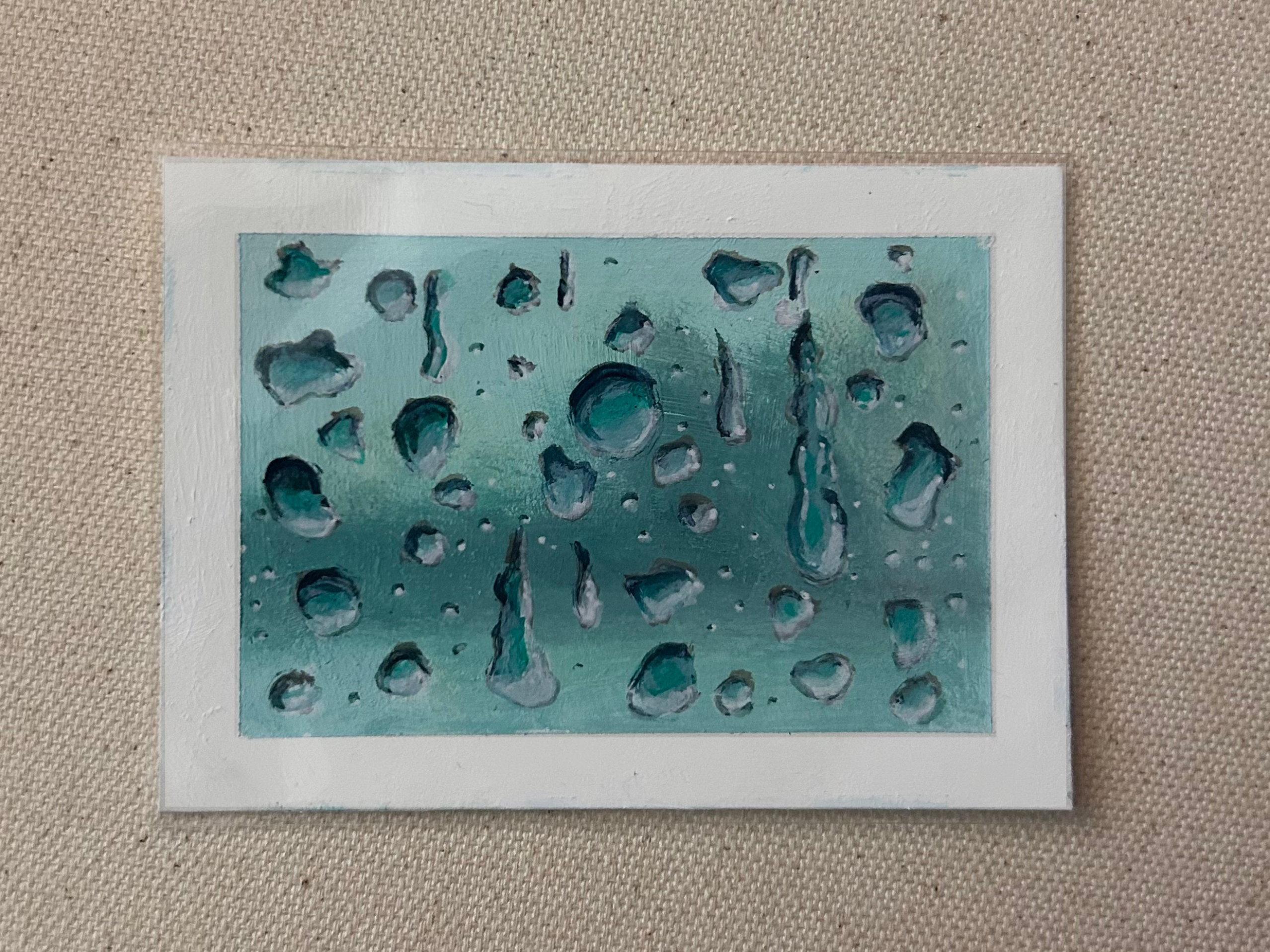 Raindrop study